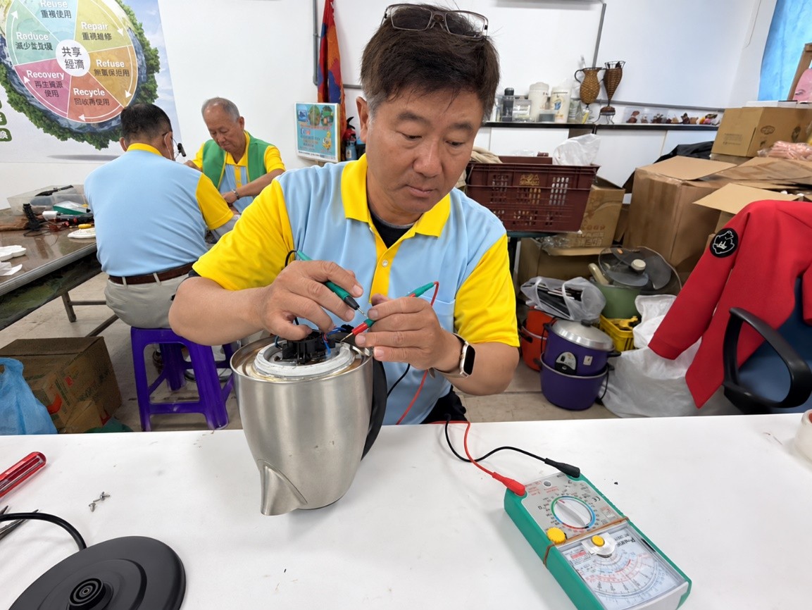 維修志工隊長：鍾尚彣